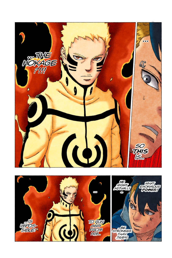 KCM Hokage Naruto colored by me. by malupit8ian on DeviantArt