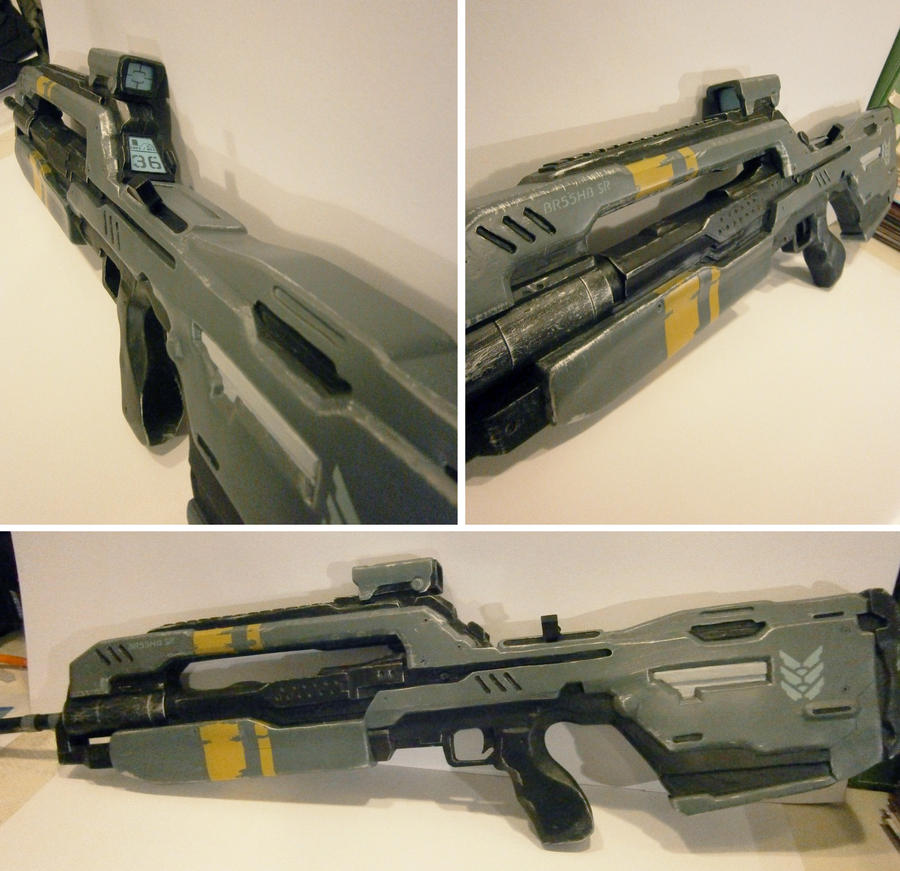 Halo 4 Battle Riffle finished