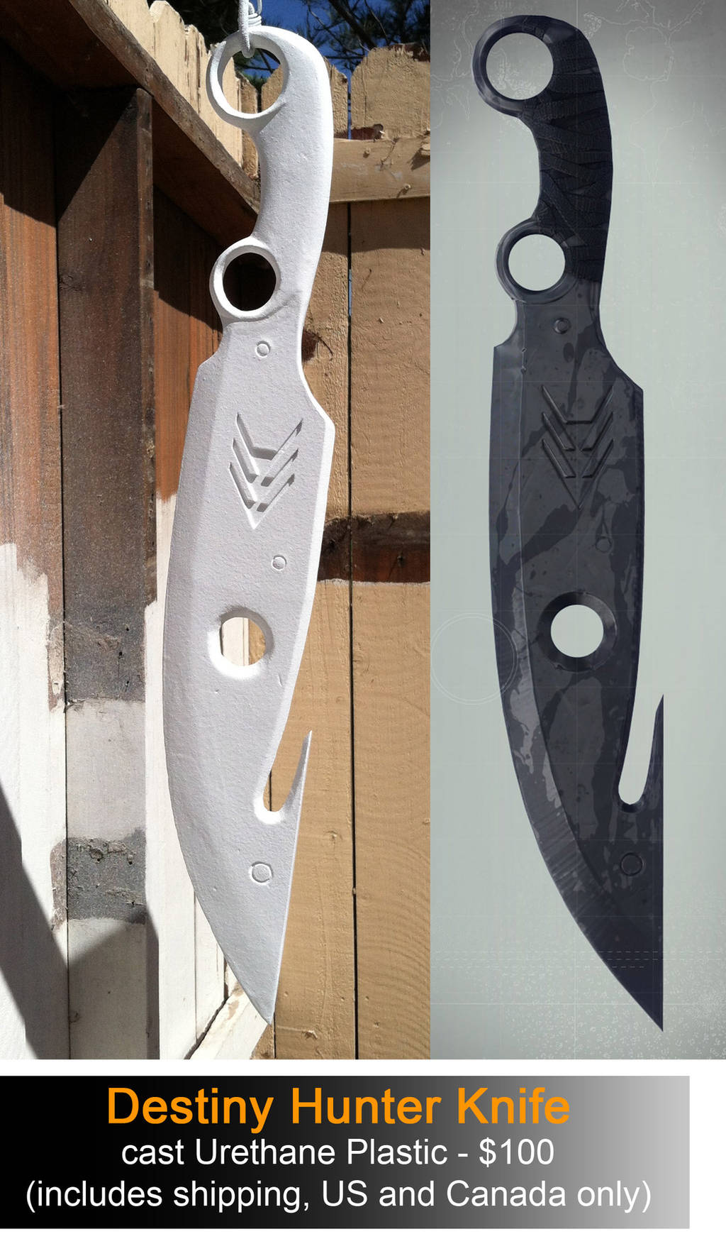 Destiny Hunter Knife by NEMESIS-01