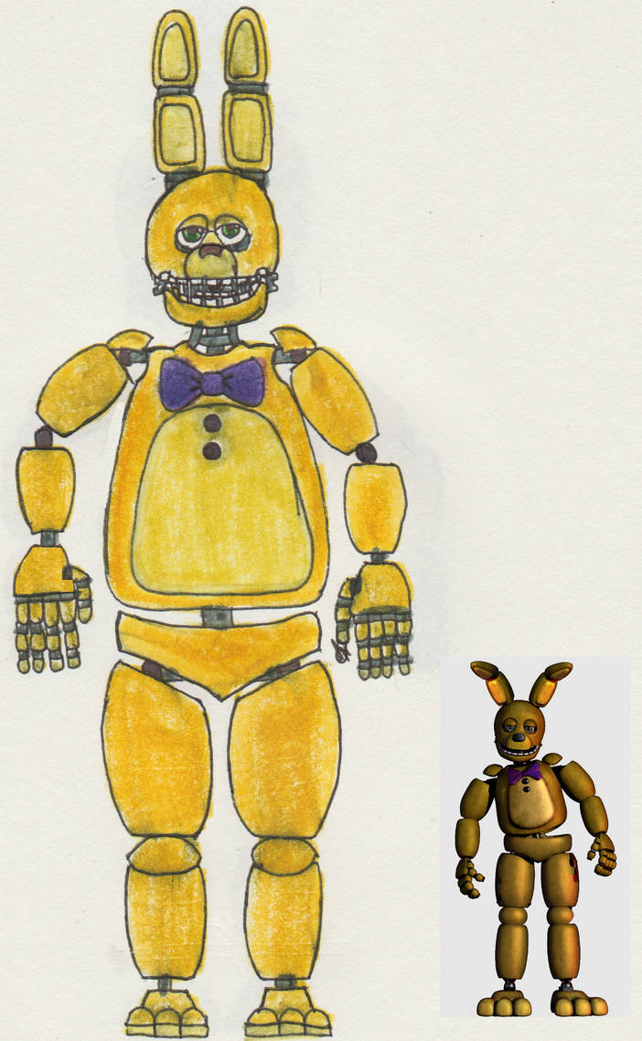 Invincible Spring Bonnie Spring Bonnie V2 by NightmareKingA113 on DeviantArt