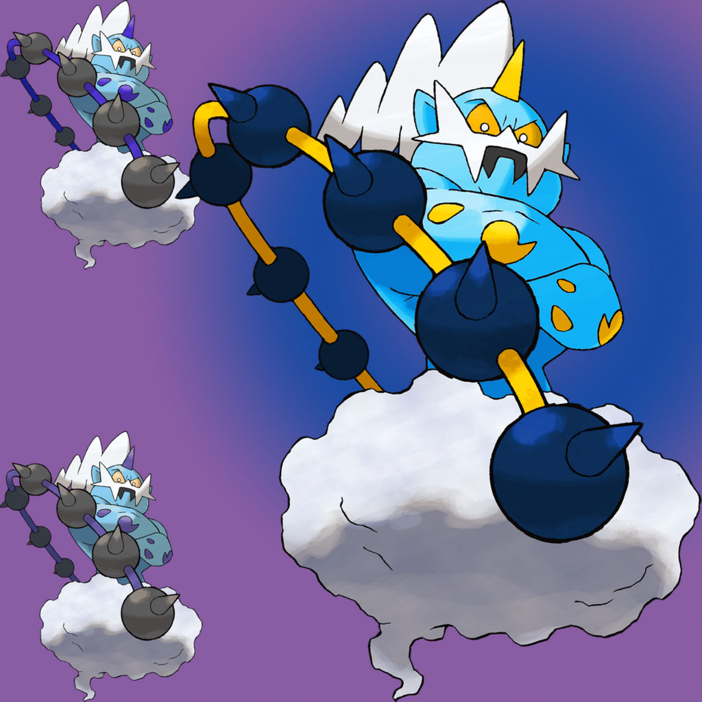 Shiny Thundurus by EpicGordoMan on DeviantArt