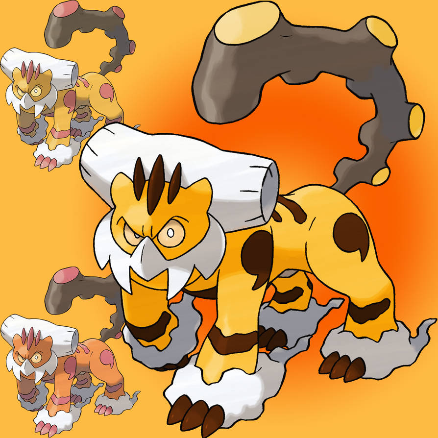 Shiny LandorusTherian by EpicGordoMan on DeviantArt