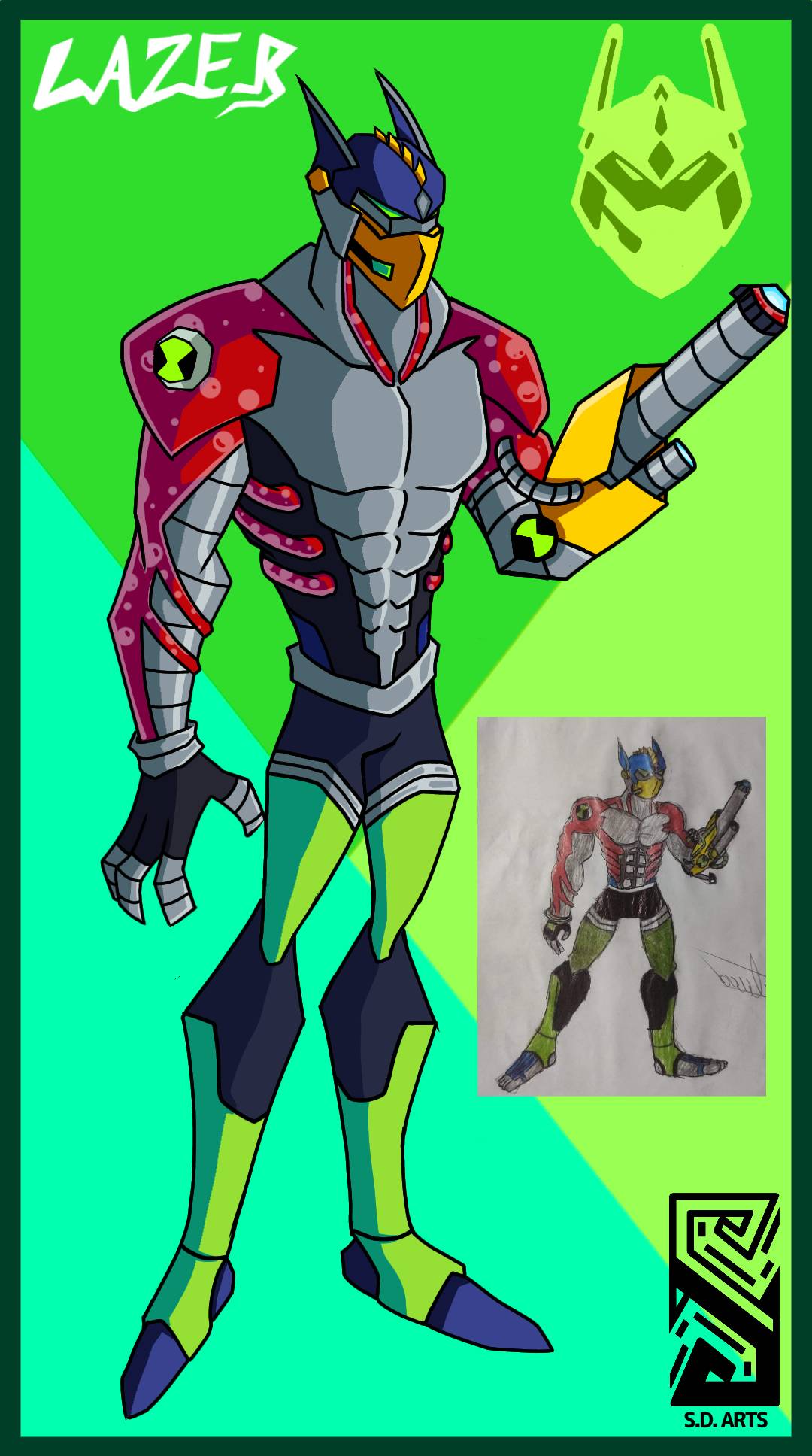 Lazer Raptor Deviantart LAZER by RBsebis07 on DeviantArt