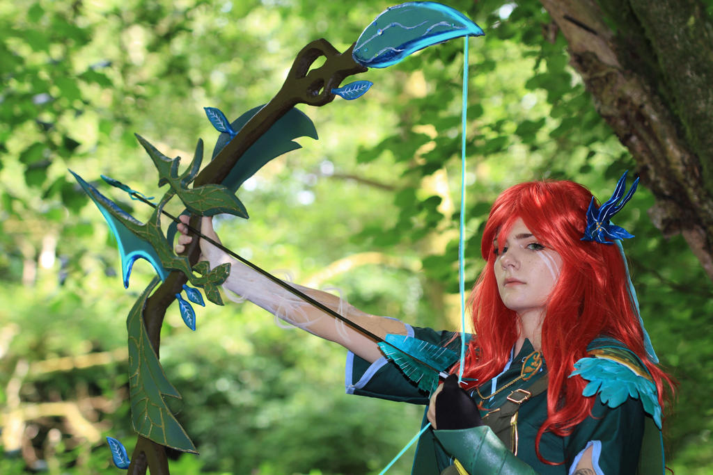 Windranger arcana cosplay by Peachyxbell on DeviantArt