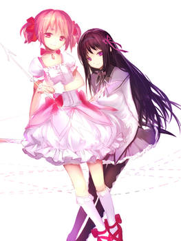 Madoka and Homura