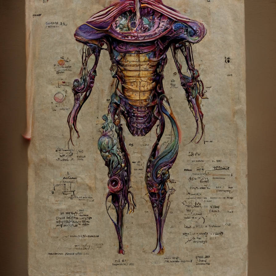 Alien Anatomy System by YFArt on DeviantArt