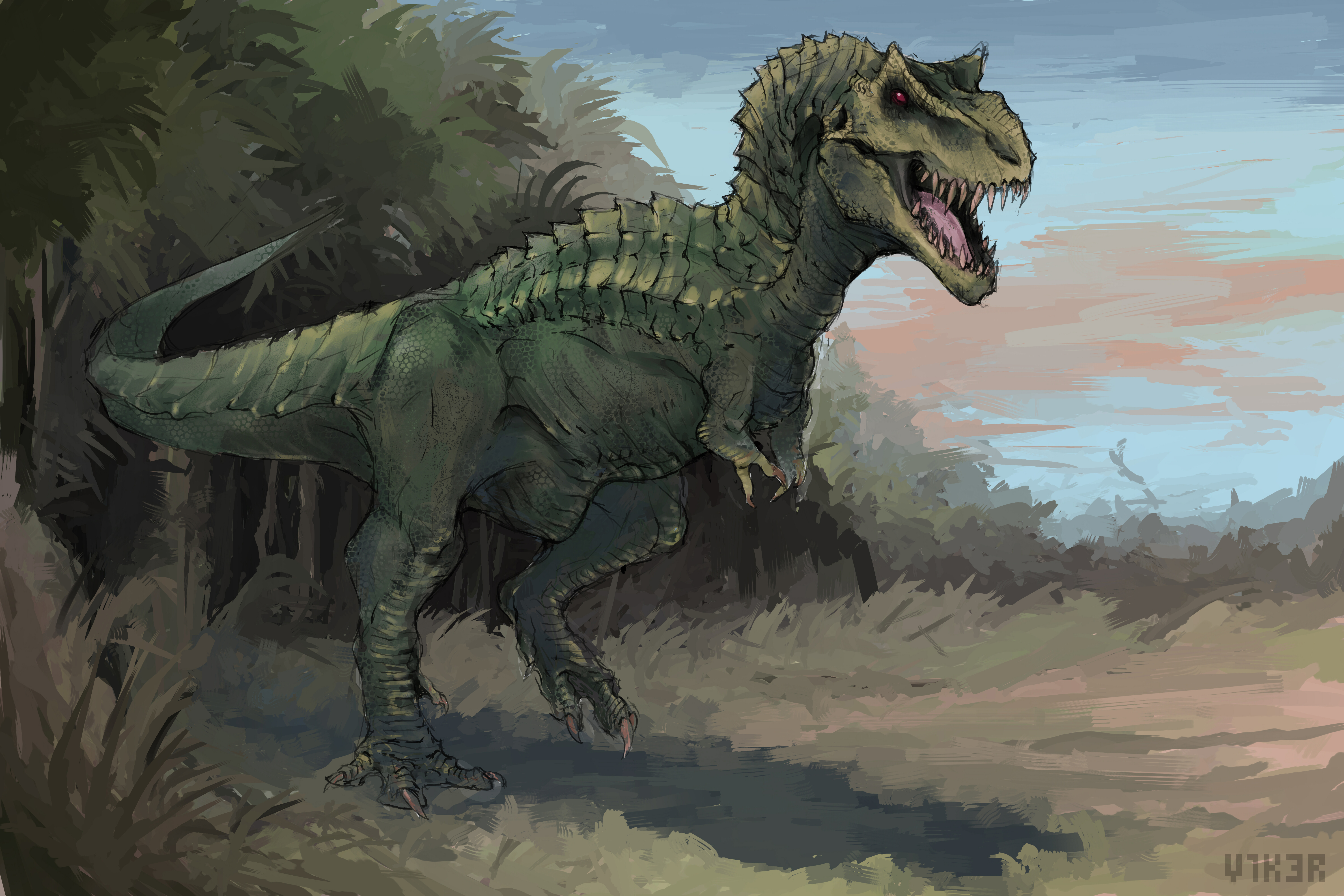 Hyperendocrin Giganotosaurus