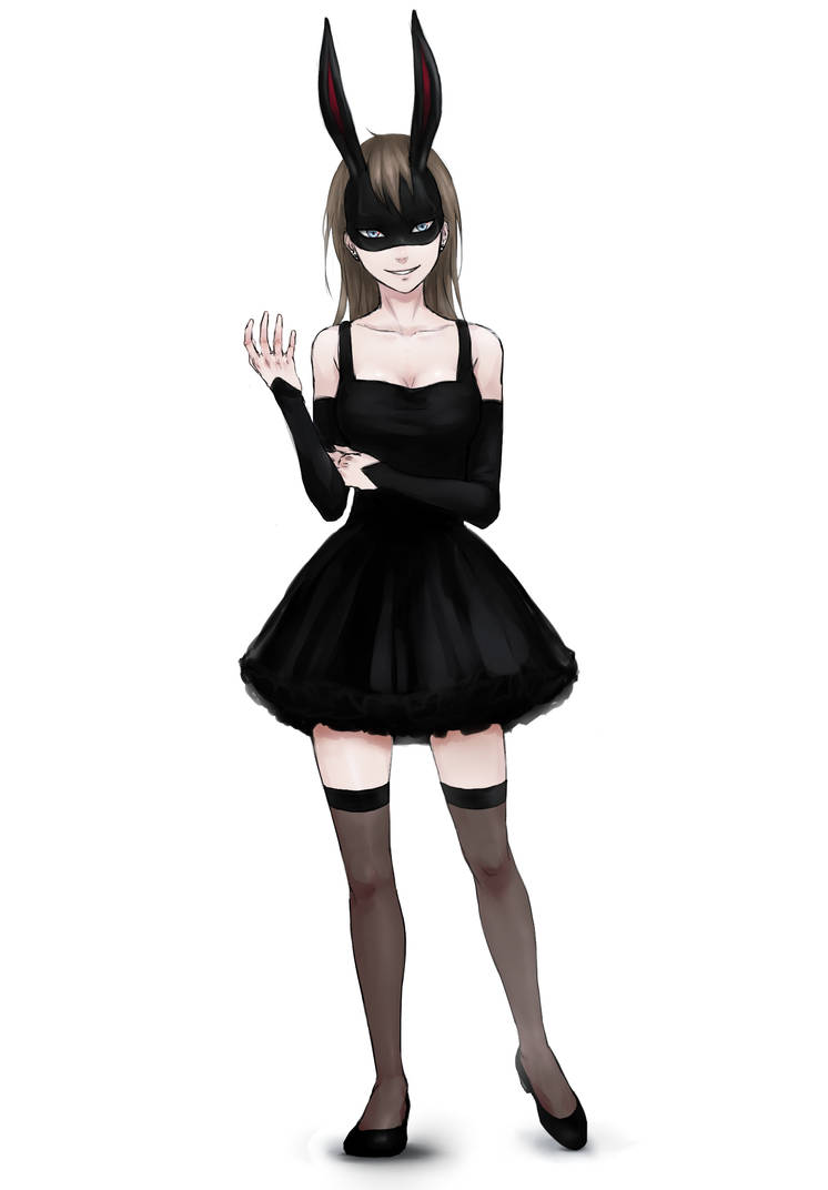 Dapper Black Rabbit Deviantart black Rabbit by Akamira on DeviantArt