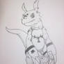 Guilmon x3