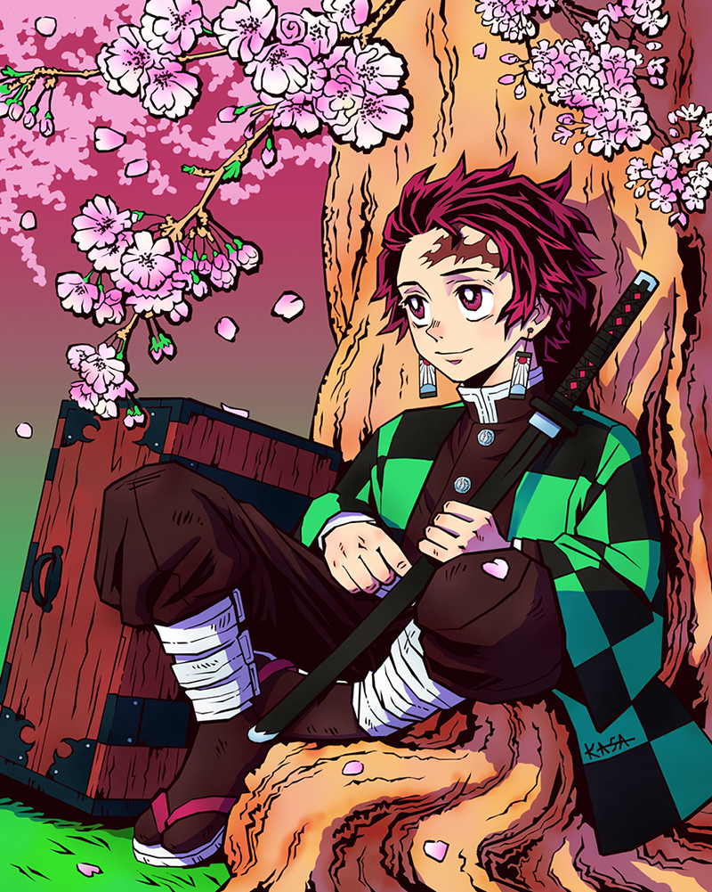 Tanjiro Kamado Artwork by MCAshe on DeviantArt