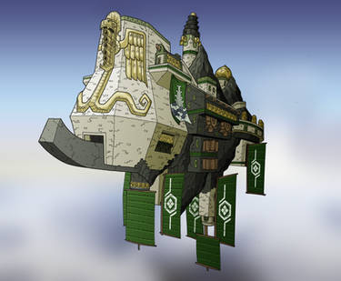 Airship - Sky Fortress