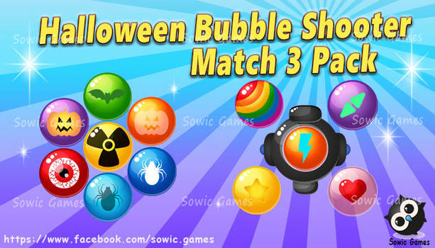 Halloween Bubble Shooter, Games
