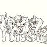 And Eight Tiny....um, Ponies?