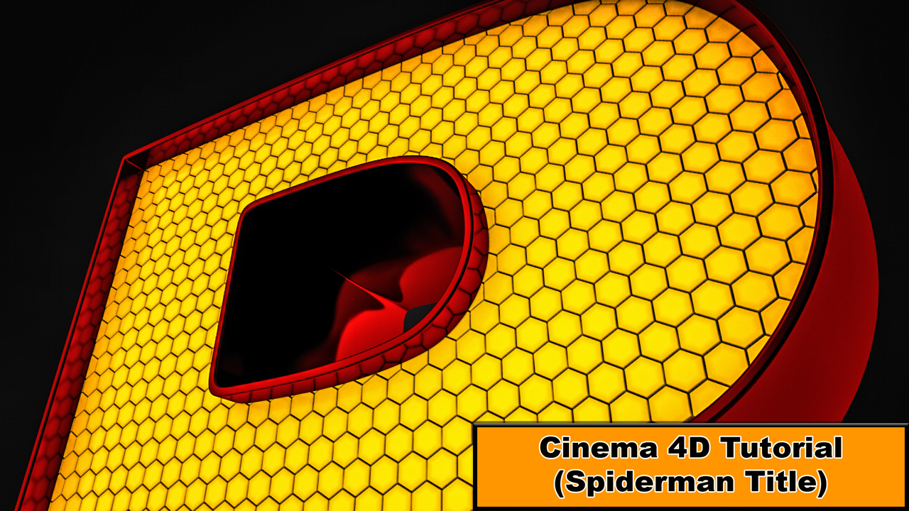 Spiderman Title (Cinema 4D Tutorial)