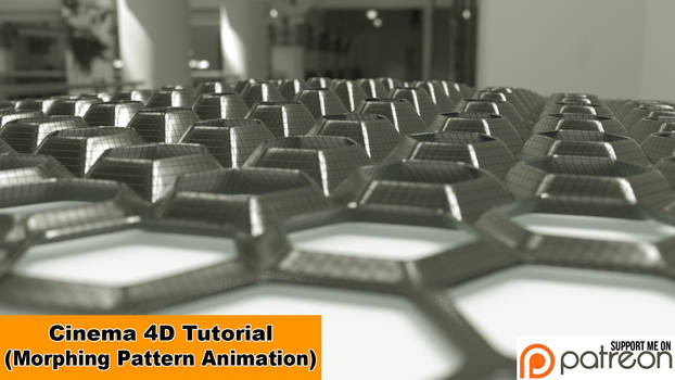 Morphing Pattern Animation (Cinema 4D - Tutorial)