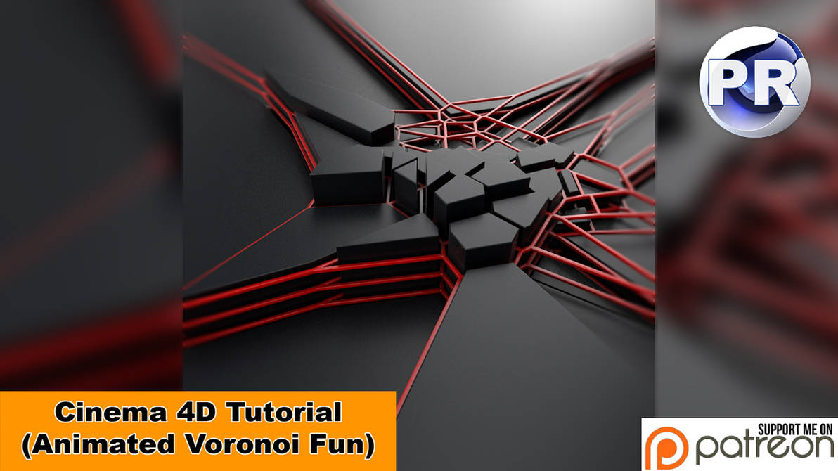 Animated Voronoi Fun (Cinema 4D Tutorial) by NIKOMEDIA