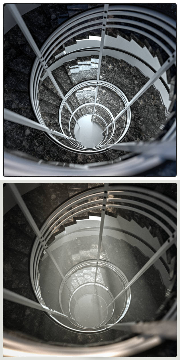 Spiral Staircase by NIKOMEDIA