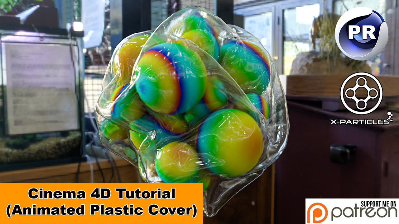 Animated Plastic Cover (Cinema 4D Tutorial) by NIKOMEDIA