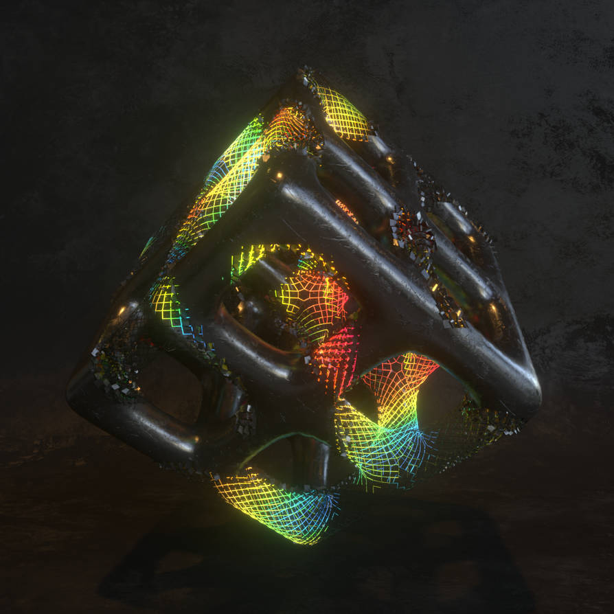 GLOWING MESH (Animation) ::. by NIKOMEDIA on DeviantArt