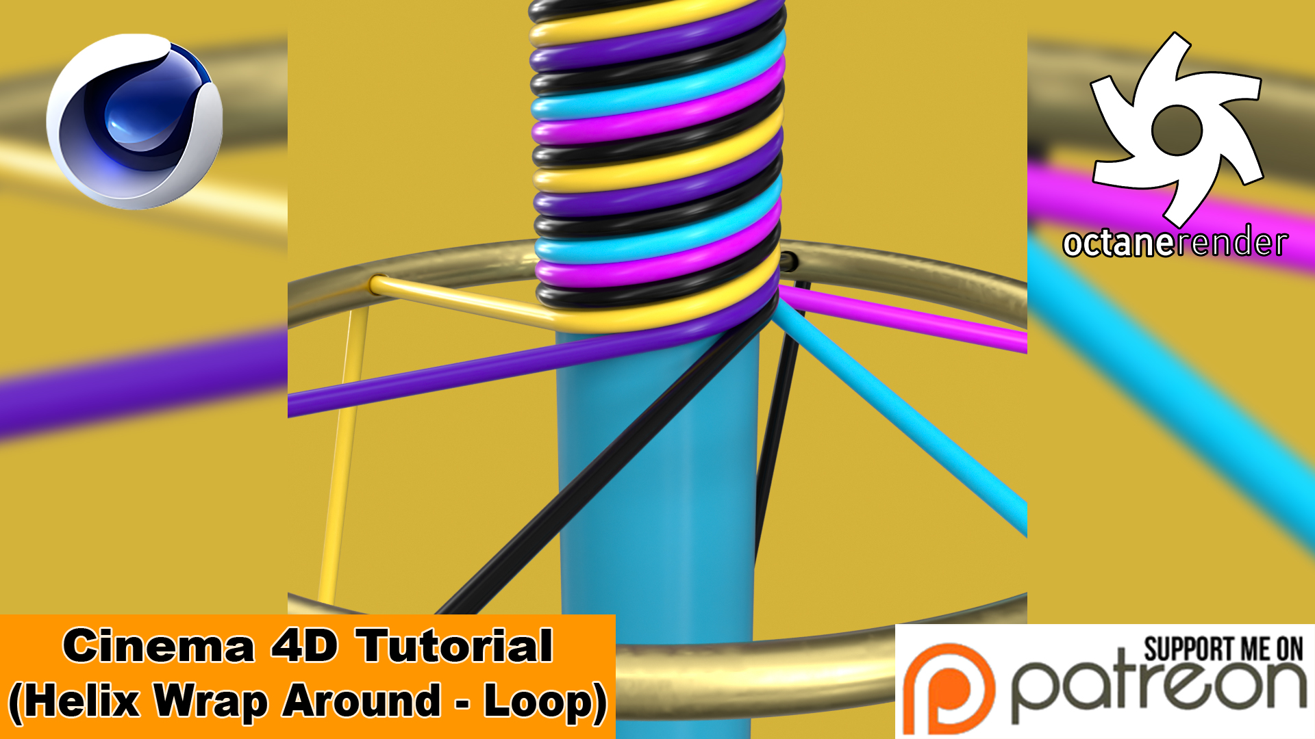 HELIX WRAP AROUND LOOP (Cinema 4D Tutorial) by NIKOMEDIA on DeviantArt