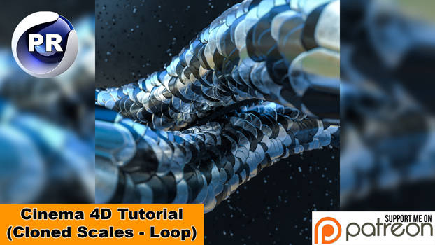 CLONED SCALES (Cinema 4D Tutorial)