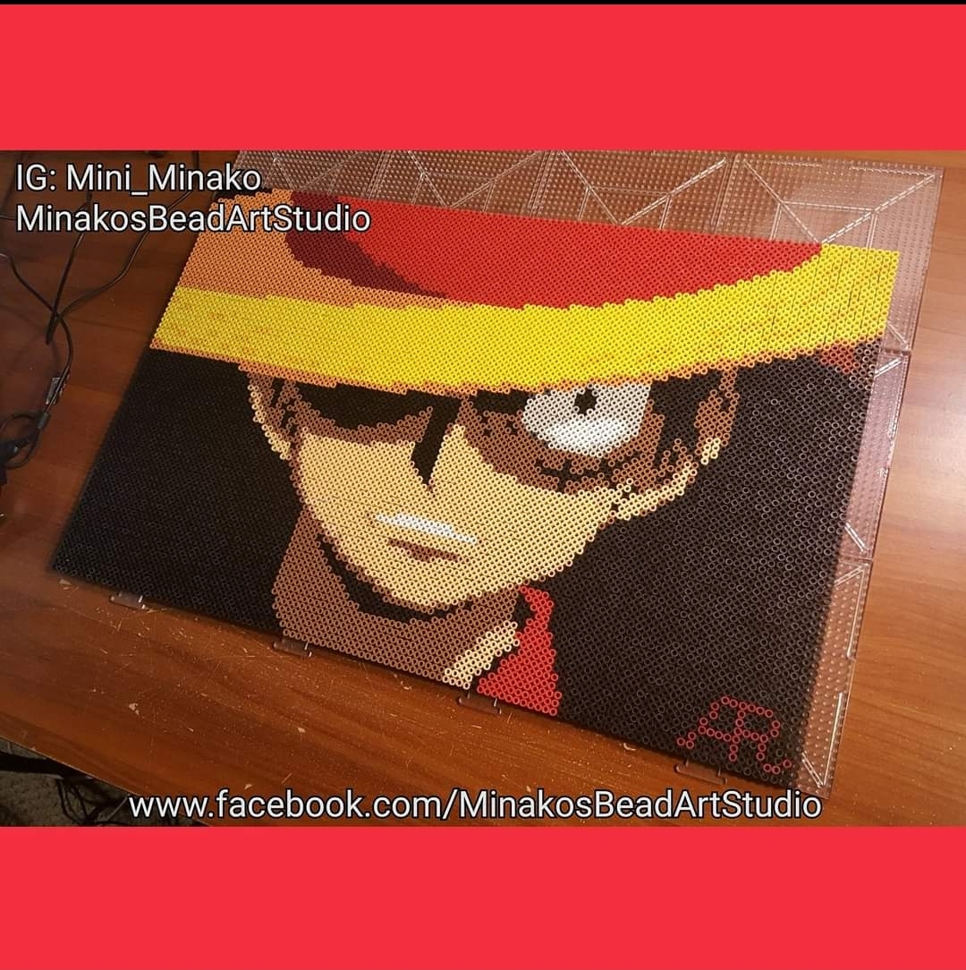 Monkey D. Luffy Pixel by miniminako on DeviantArt