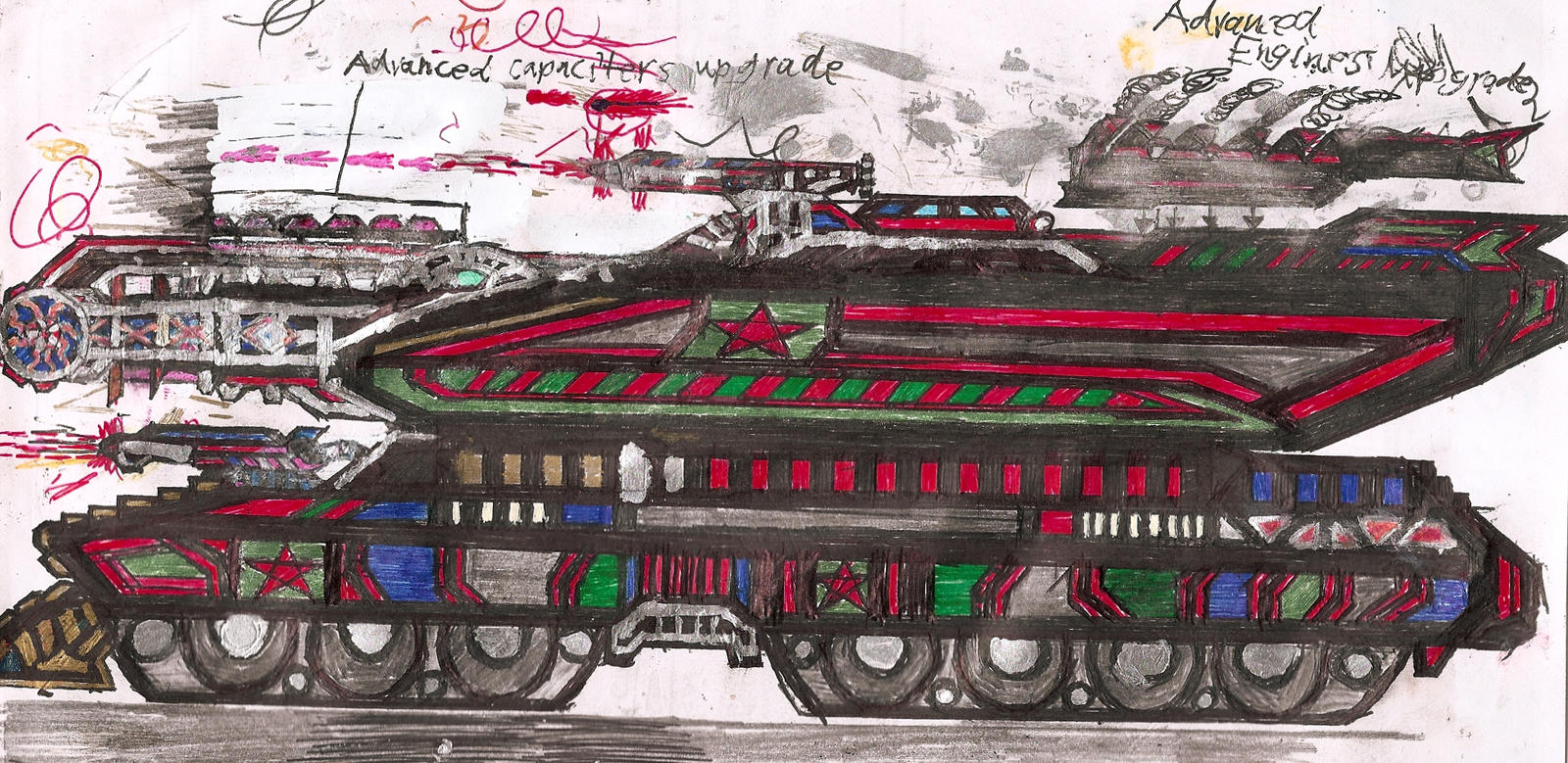 Soviet Heavy Tesla Tank by Lord-DracoDraconis on DeviantArt