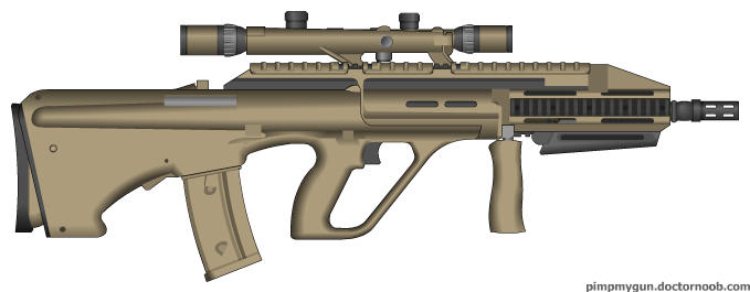 AUG-A5 Advanced Assault Rifle by Lord-DracoDraconis on DeviantArt