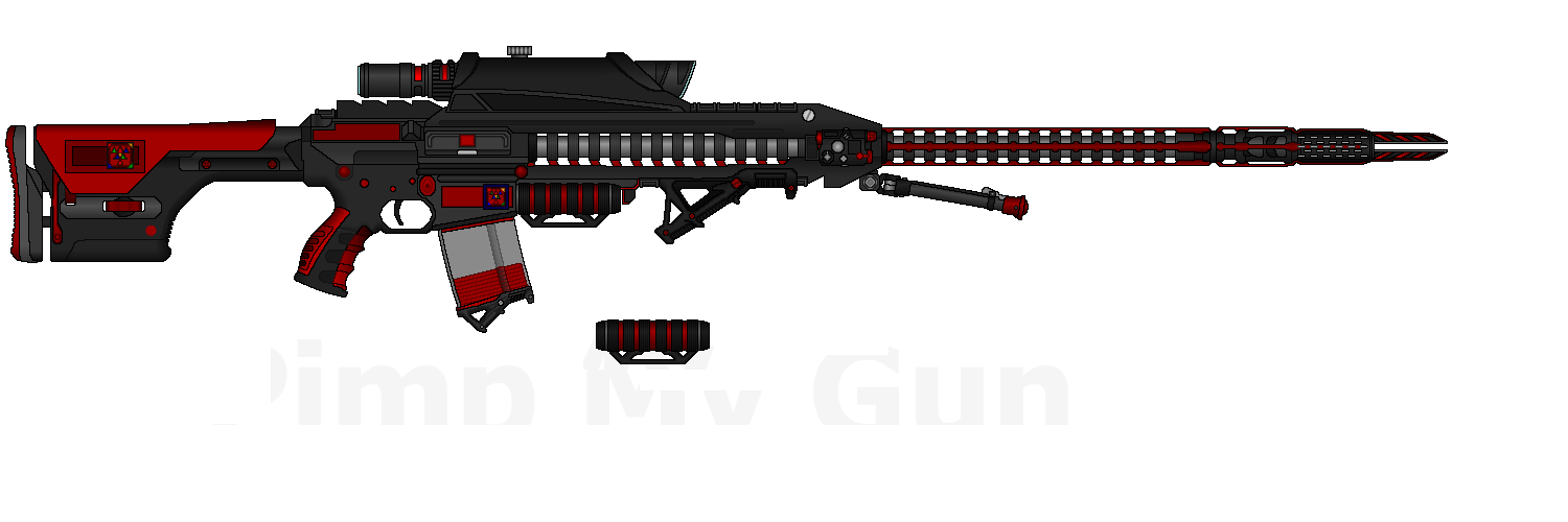 D.I.I. HVRSR-180 'Oblivion' HV Rail Sabot Rifle by Lord-DracoDraconis ...