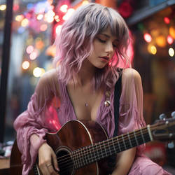 Purple minstrel