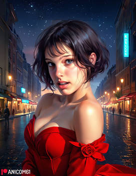 Mathilda Lando: Red Dress