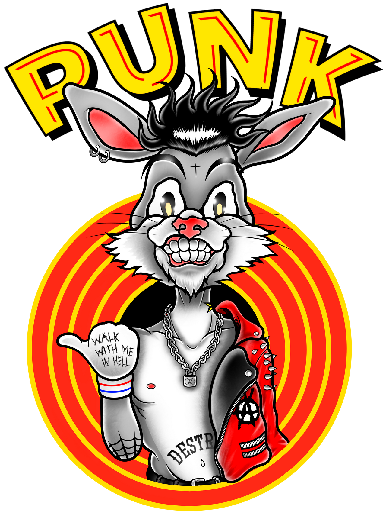 Punkbunny by ShonenTetsuya on DeviantArt