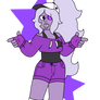 Commission- Eyeball Amethyst