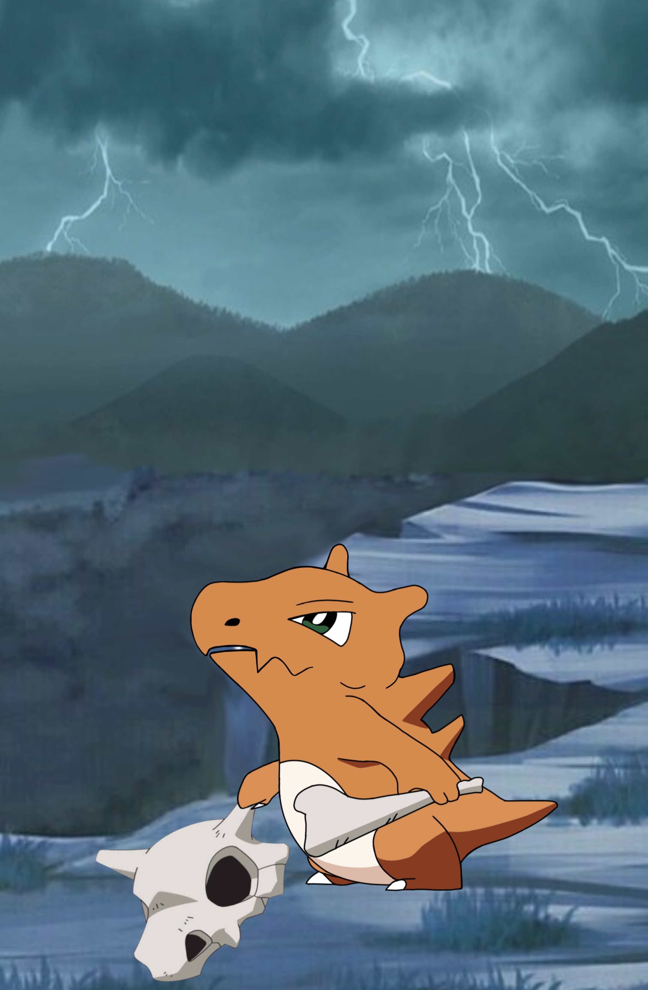 Cubone Graduation Cubone without the skull by vizddraig on DeviantArt