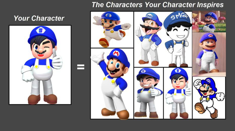 Smg4 First Design My Possible Redesign Ideas For: SMG4 by Tyrexdudeforever2020 on DeviantArt