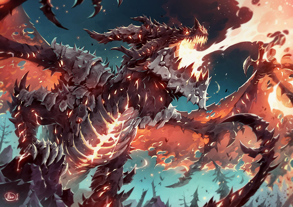 Deathwing by Nicolasaviori