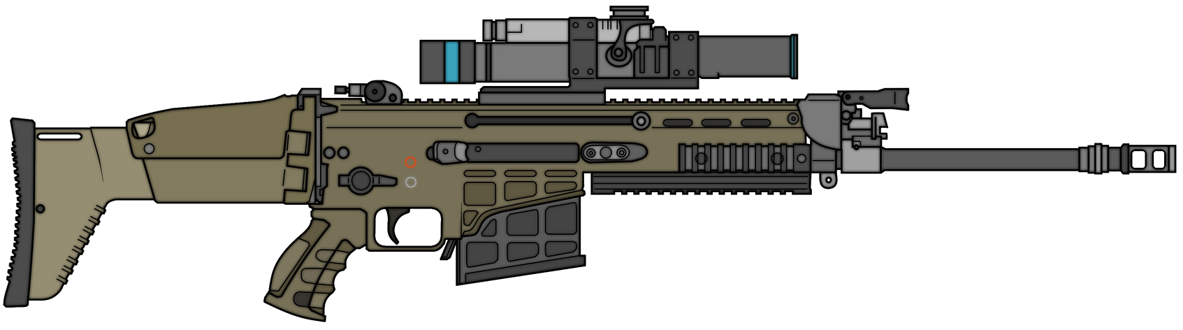 m98_scsr_m1_semi_automatic_sniper_rifle_
