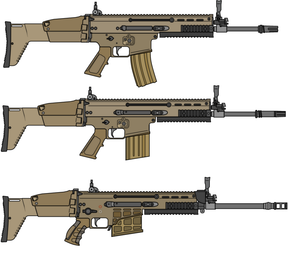 SCAR Showcase (fictional) by TheFrozenWaffle on DeviantArt
