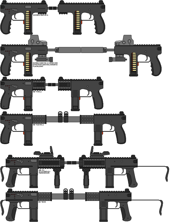 (INCORRECT SCALE) Humble Bee PDW