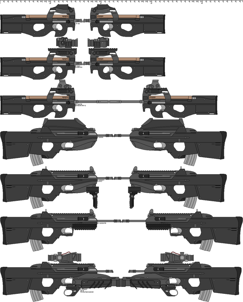 Fn P90 And F00 Weapon Lines By Thefrozenwaffle On Deviantart Fn P90 And F00 Weapon Lines By Thefrozenwaffle On Deviantart