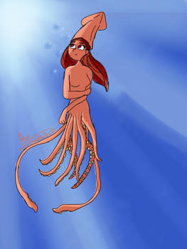 squid mermaid