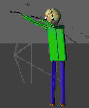 Baldi release + Dithering effect! (Second link)