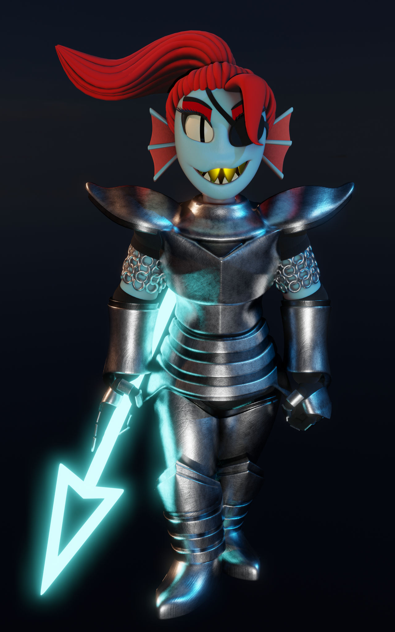 Undyne by Doubla-R on DeviantArt