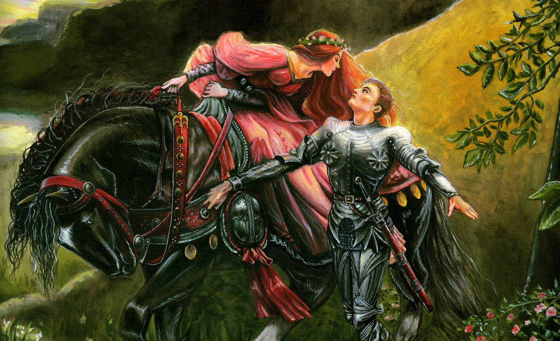 La Belle Dame sans Merci - Frank Dicksee tribute