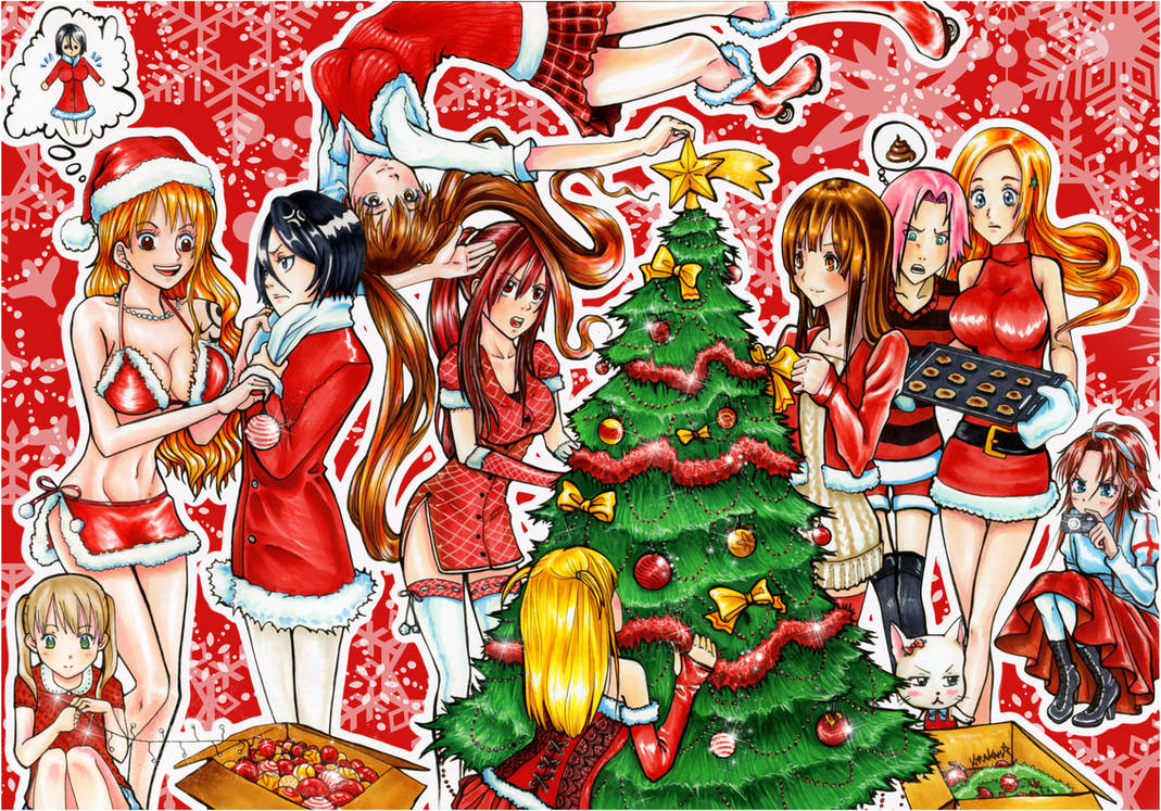 Merry Xmas To All Manga Lovers