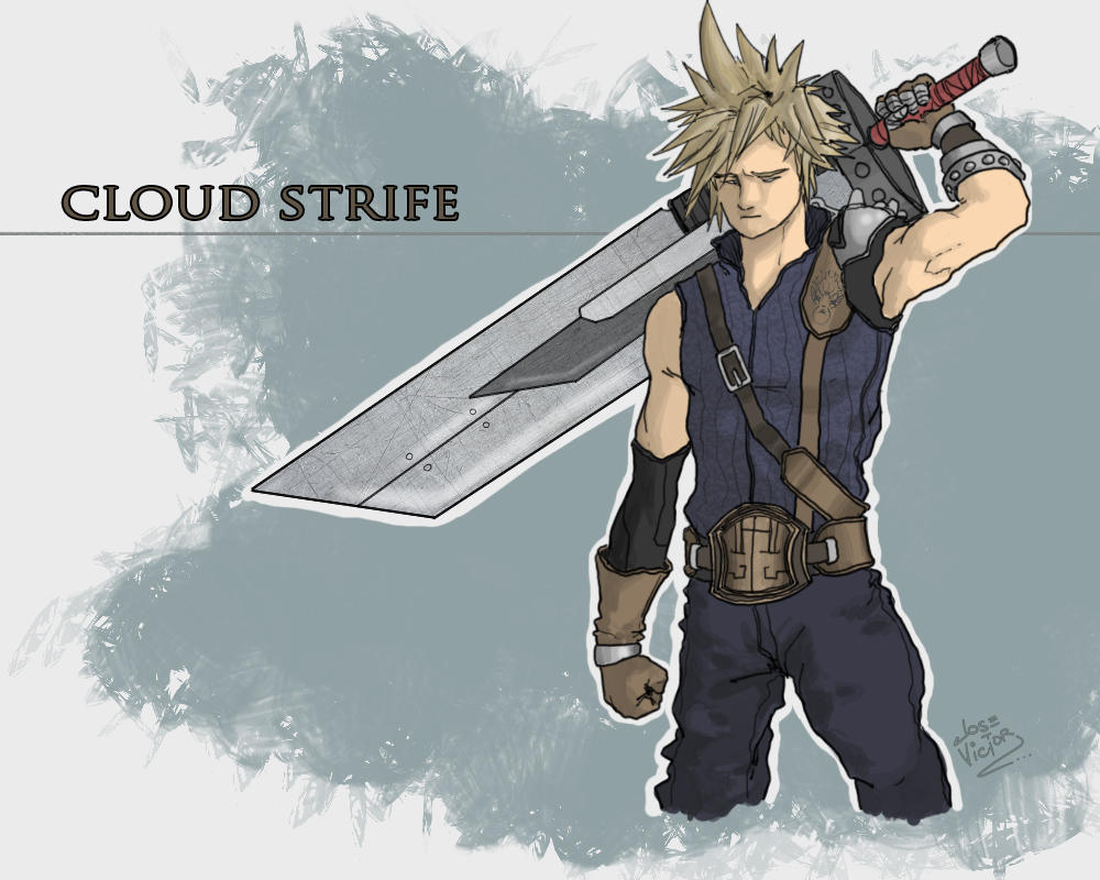 C for Cloud Strife by SuperJV on DeviantArt
