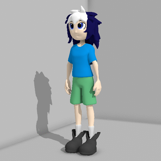 3D animation test, idle by Bombality on DeviantArt