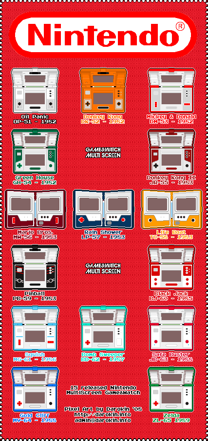 beforemario: Nintendo Game & Watch Multi Screen (ゲーム&ウォッチ