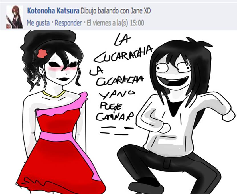 jeff the killer bailando jane the killer