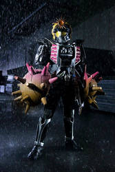 Kamen Rider Knuckle Jimber Peach Arms (Repainted)